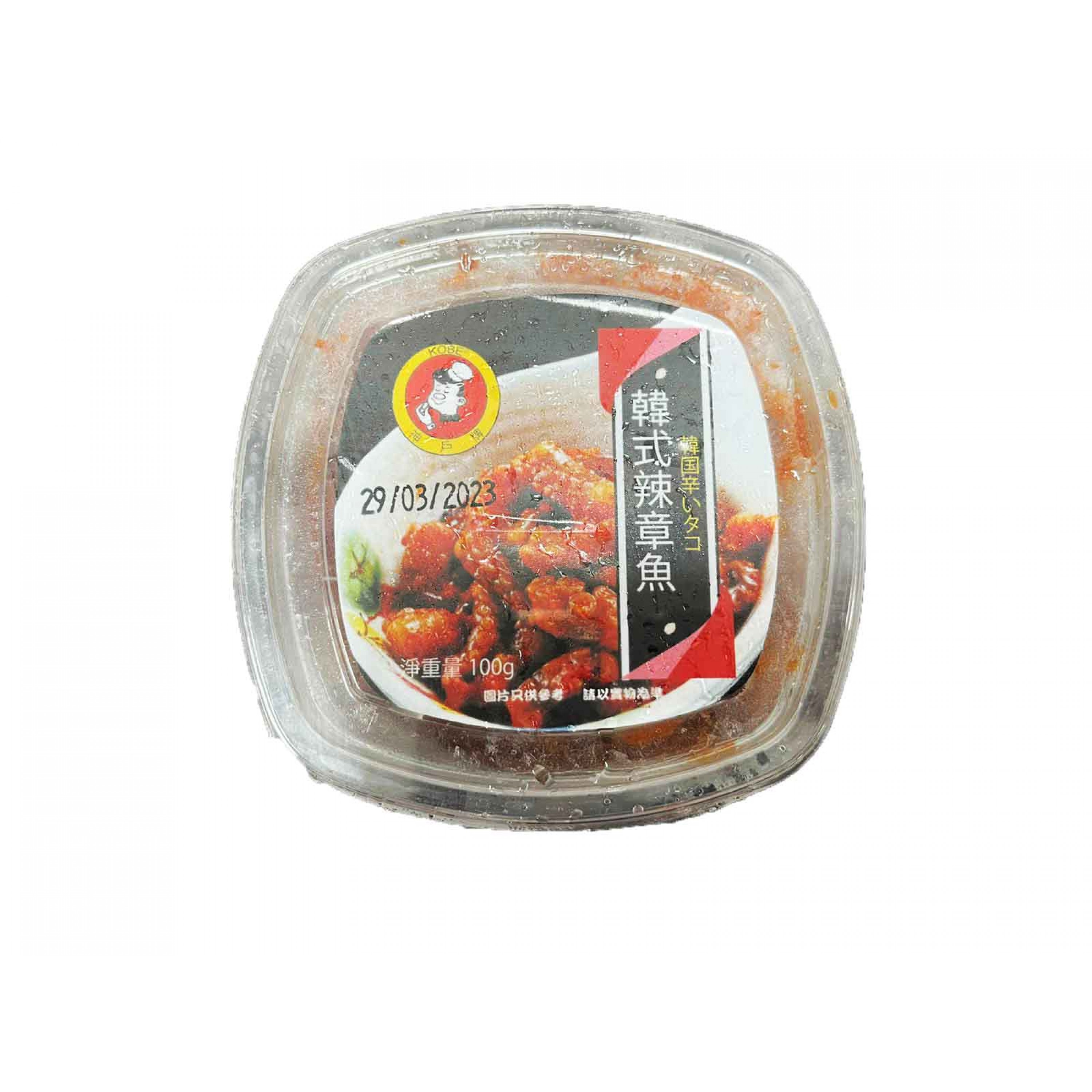 (細100G 盒裝) 韓國辣章魚